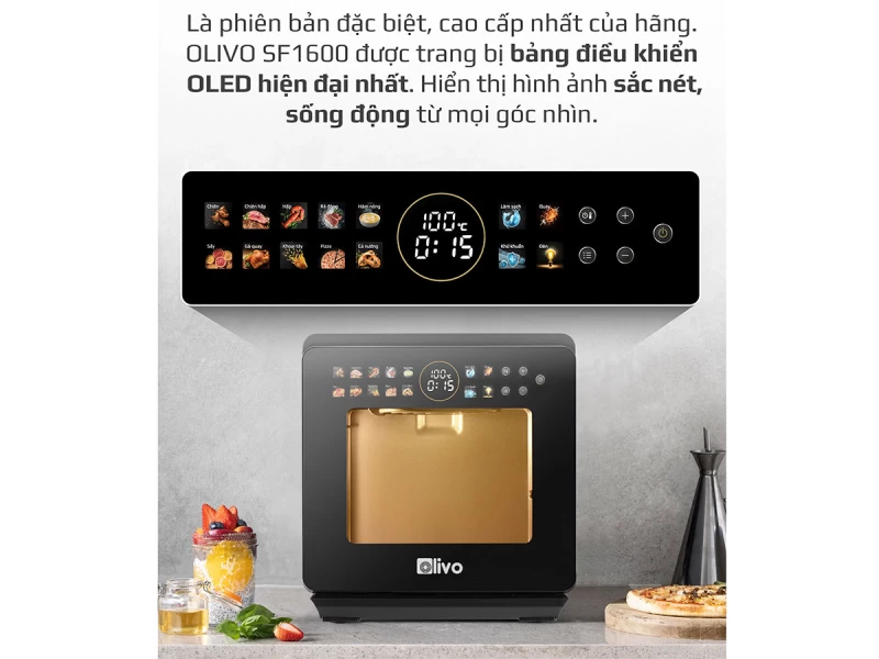 Nồi chiên hấp đa năng Olivo SF1600 - 16 lít - Ảnh 20