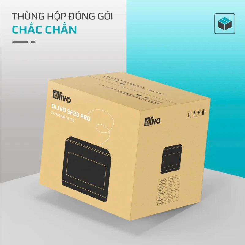 Nồi Chiên Hấp Đa Năng OLIVO SF20 PRO - Dung tích vượt trội 20L, Ứng dụng công nghệ hiện đại bậc nhất - Hấp Nano Steam/Chiên Eco Fry, 70 Chế Độ Cài Sẵn,Vệ Sinh Dễ Dàng - Thumbnail 36