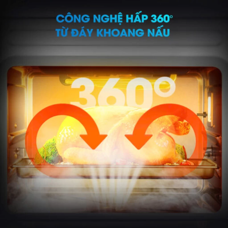 Nồi chiên hơi nước Kalite Jupiter Pro – Công nghệ hơi nước 3S siêu tốc, dung tích lớn 18L - Ảnh 7