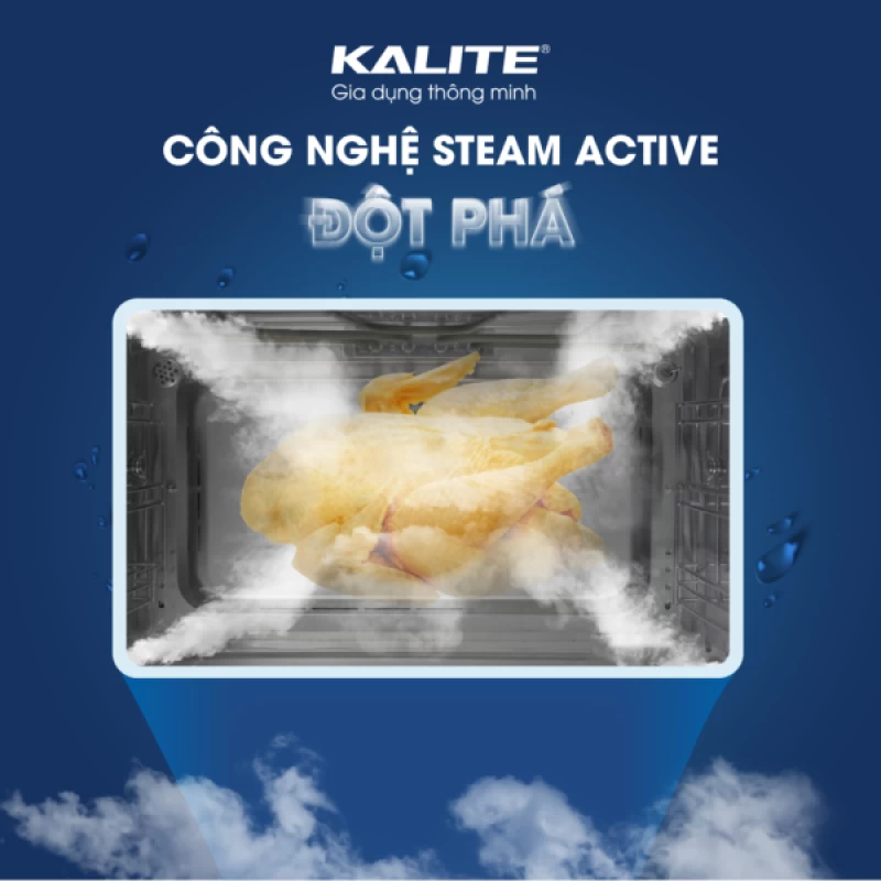 Nồi chiên hơi nước KALITE STEAM STAR 15 lít, đa năng - Thumbnail 5