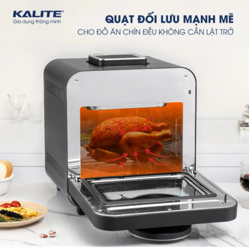 Nồi chiên hơi nước KALITE STEAM STAR 15 lít, đa năng - Thumbnail 4