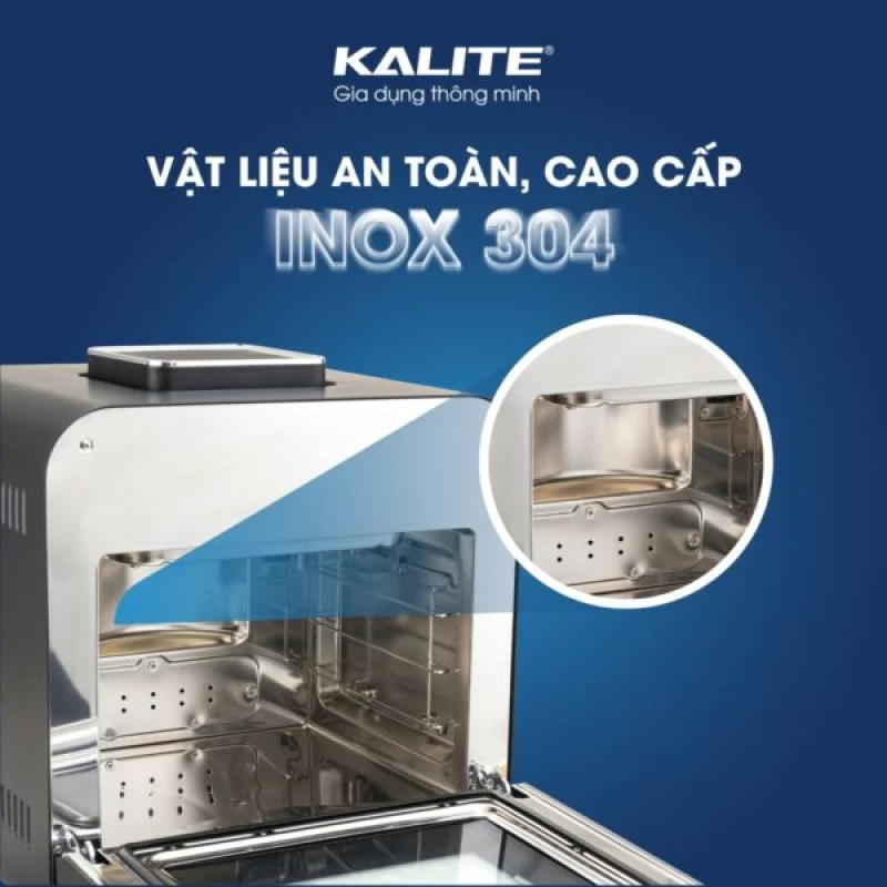 Nồi chiên hơi nước KALITE STEAM STAR 15 lít, đa năng - Thumbnail 7