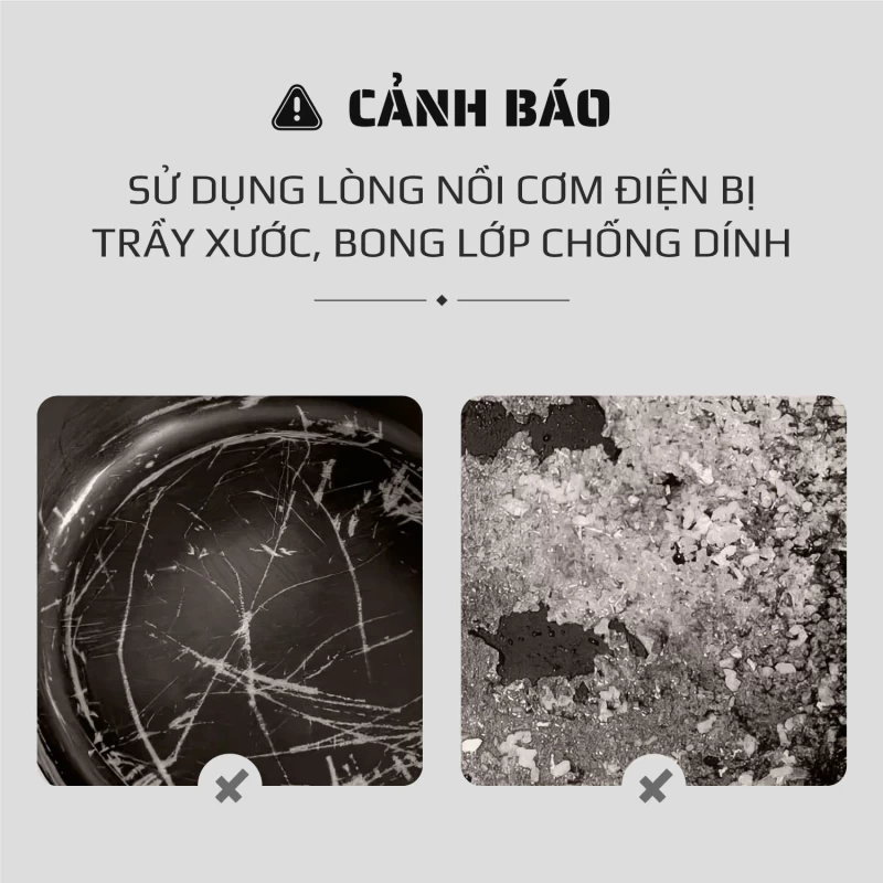Nồi Cơm Điện OLIVO RC86 Titanium – Lòng Nồi INOX 304 Chống Dính Tự Nhiên, Nấu Cơm Ngon, Thiết Kế Tinh Tế, Sang Trọng - Thumbnail 4