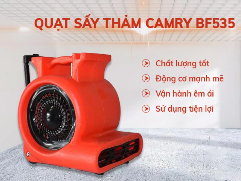 Quạt Sấy Thảm Camry BF535 - Ảnh 1
