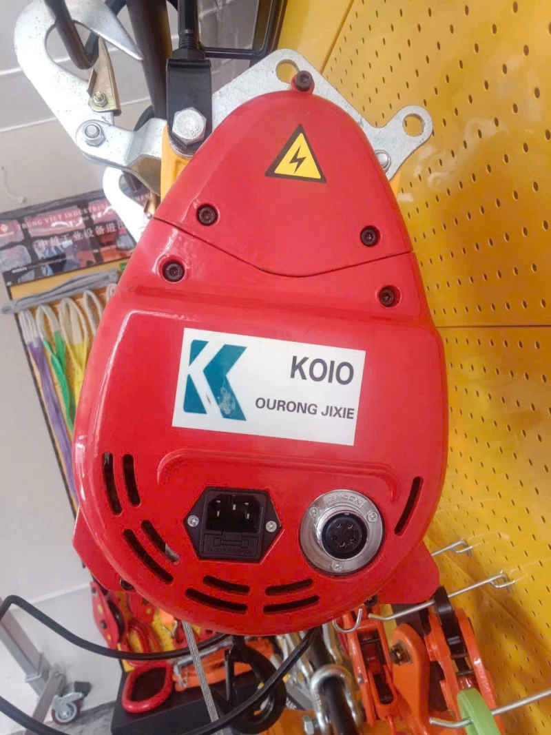 Tời điện KOIO S500 30m 500kg 220V nhanh - Thumbnail 4