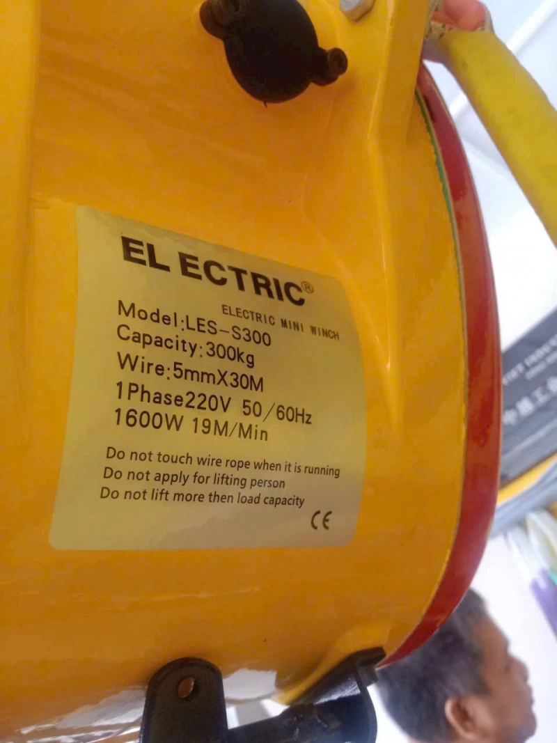 Tời điện KOIO S500 30m 500kg 220V nhanh - Thumbnail 1