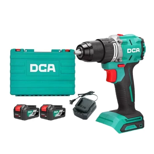 Máy Khoan Động Lực Dùng Pin DCA ADJZ2060i (TYPE ADM) BLDC - Thân Máy, 1 Pin 20V 2ah, Sạc, Hộp Nhựa