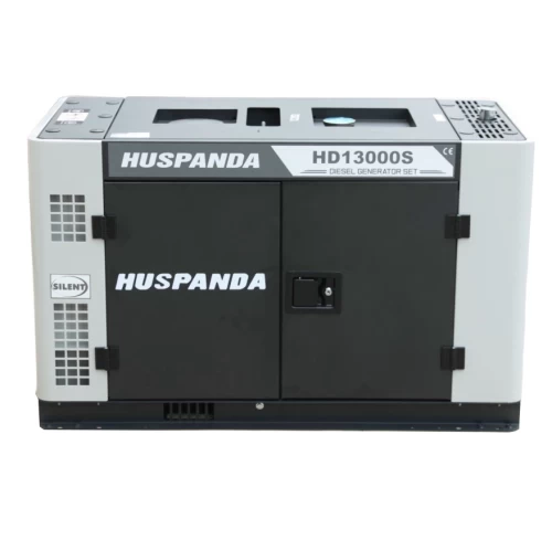 Máy Phát Điện Chạy Dầu 11Kw Huspanda HD13000S Siêu Chống Ồn