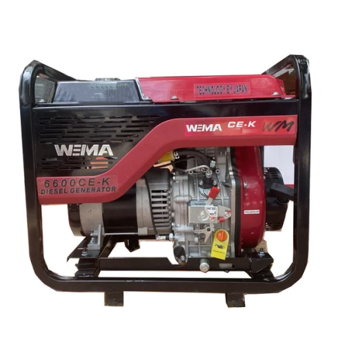 Máy Phát Điện Chạy Dầu Weima 5Kw WM6600CE-K