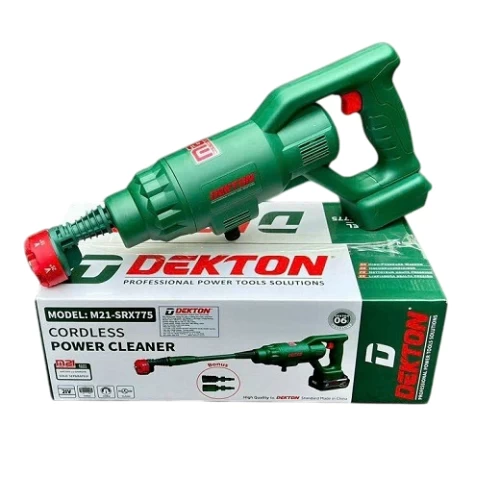 Máy Xịt Rửa Xe Dùng Pin Dekton M21-SRX775 ( chưa pin sạc)