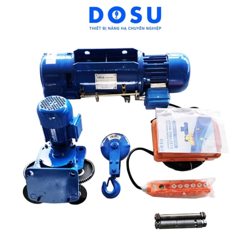 Pa lăng cáp điện DOSU CD1-2 6m 2 tấn 380V