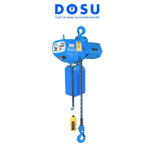 Pa lăng xích điện DOSU KKBB02-02 220V 2 tấn cố định