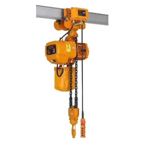 Pa lăng xích điện KOIO 1Tx9m 380V di chuyển