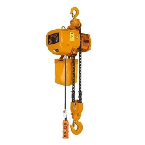 Pa lăng xích điện KOIO 3Tx9m 380V cố định