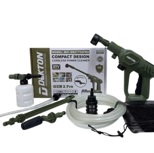 Súng rửa xe dekton dùng pin srx775xpro