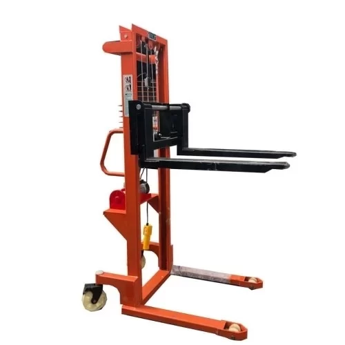 Xe Nâng Tay Cao Lắp Tời Điện Nitto Càng V 2Tx3m